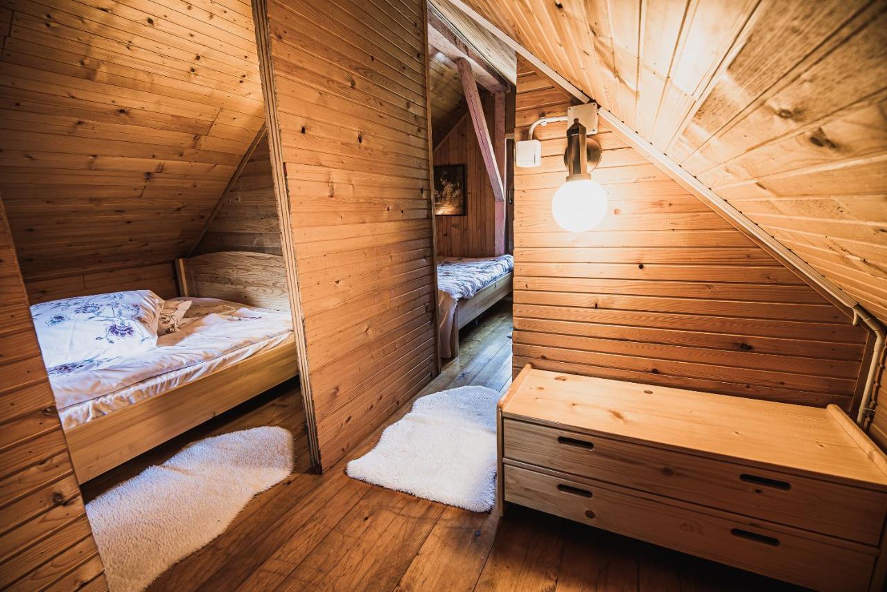 Wooden Cabin Zurej With Hot Tub Bukovje v Babni Gori Экстерьер фото